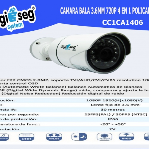 Camara Bala 4 en 1