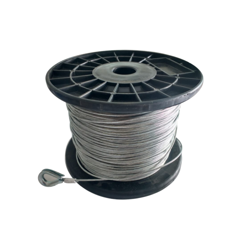 ROLLO CABLE DE ACERO 304 MTS 1 /16