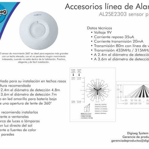 SENSOR DE MOVIMIENTO 360